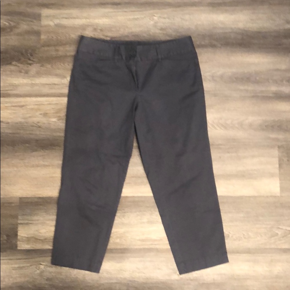 Ann Taylor Loft Blue Cotton Pants